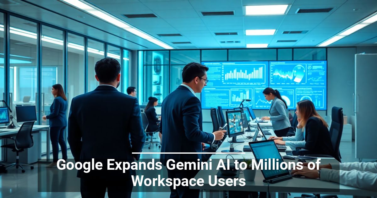 Google Expands Gemini AI to Millions of Workspace Users